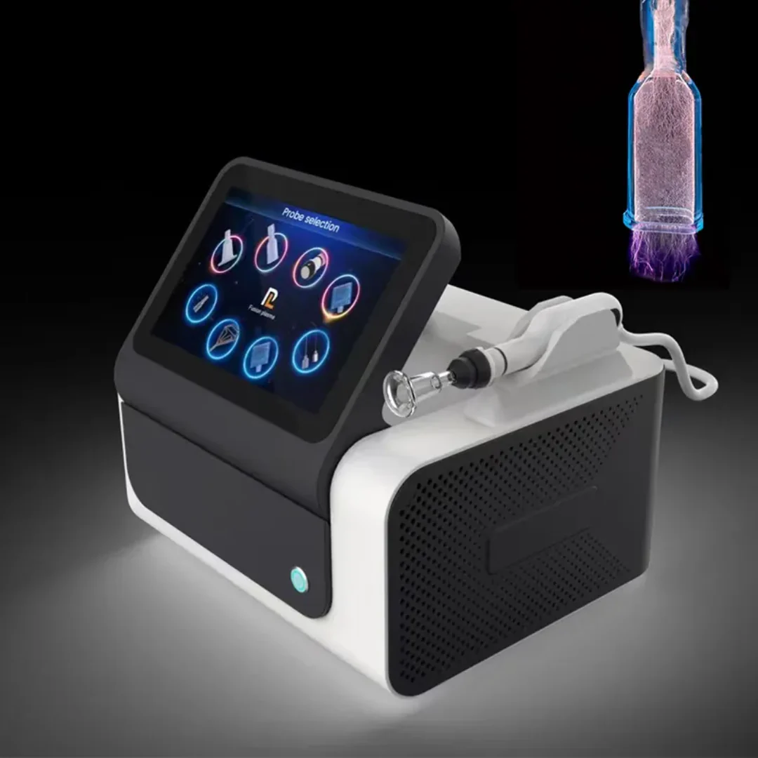 Latest 8 in 1 Fusion Plasma Professional Laser Fibroblast Ozone Wart Cold Spray Pen Removal Cold Bleaching Salon