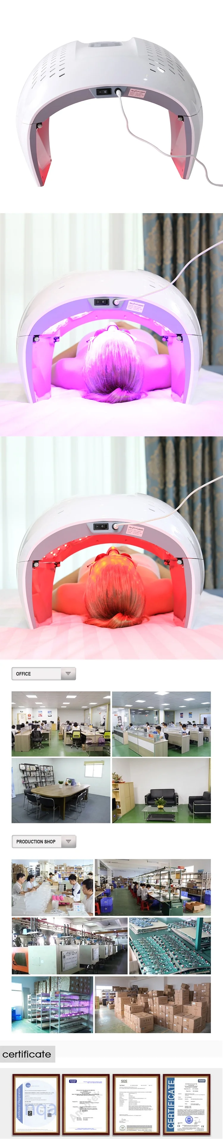 LED Facial Mask Photon Light Energy Therapy Lamp Facial Care Beauty Machine Skin Rejuvenation PDT Anti Aging Acne Wrinkle Remove - Image 14
