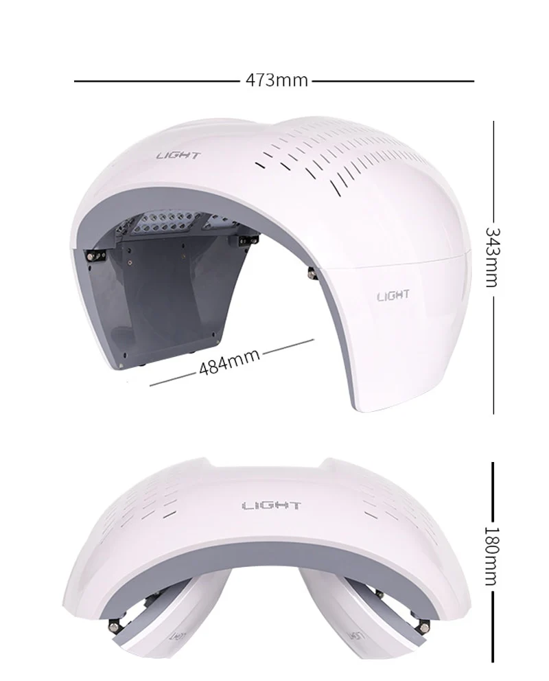 LED Facial Mask Photon Light Energy Therapy Lamp Facial Care Beauty Machine Skin Rejuvenation PDT Anti Aging Acne Wrinkle Remove - Image 17