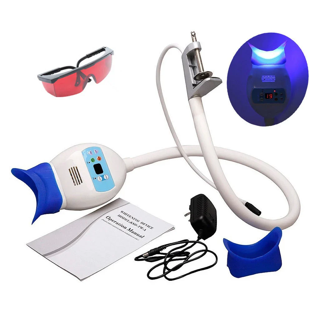 LED Home Beauty Tooth Lamp Desktop Chair Tooth Cold Light Professional Machine With 1pc Goggle - Image 4