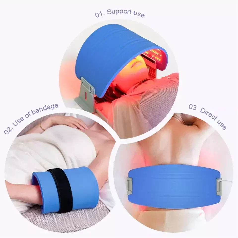 LED Light Therapy Dome phototherapy LED Mask Facial Professional Salon Use at home pdt led red light therapy machine - Image 5