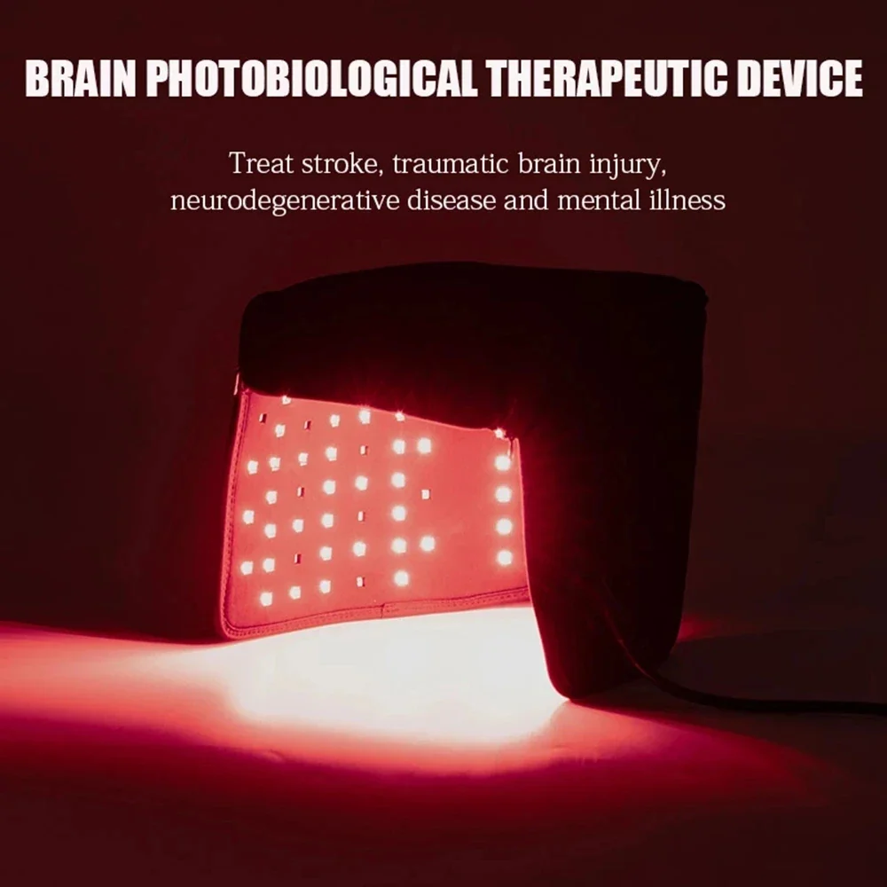 LED Red Light Therapy Hat For Hair Growth Red & Infrared Light Hair Growth Cap For Hair Loss Promote Hair Fast Regrow Care Cap - Image 5