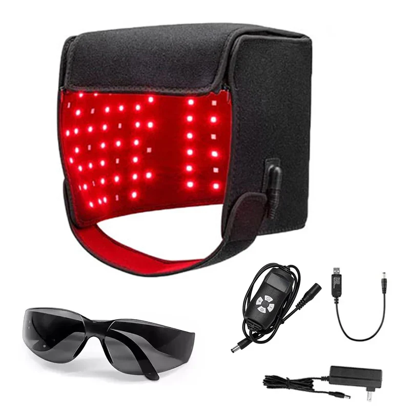 LED Red Light Therapy Hat For Hair Growth Red & Infrared Light Hair Growth Cap For Hair Loss Promote Hair Fast Regrow Care Cap - Image 6