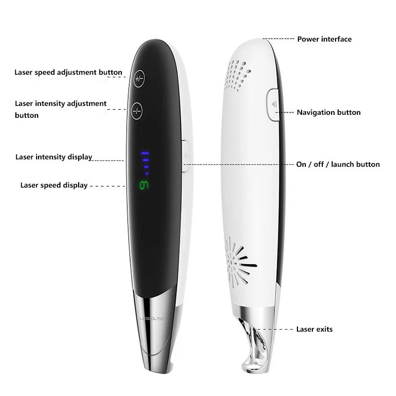 lescolton LS-058 Newest Laser Picosecond Pen Freckle Tattoo Removal Mole Dark Spot Eyebrow Pigment Laser Acne Machine Beauty Care - Image 6