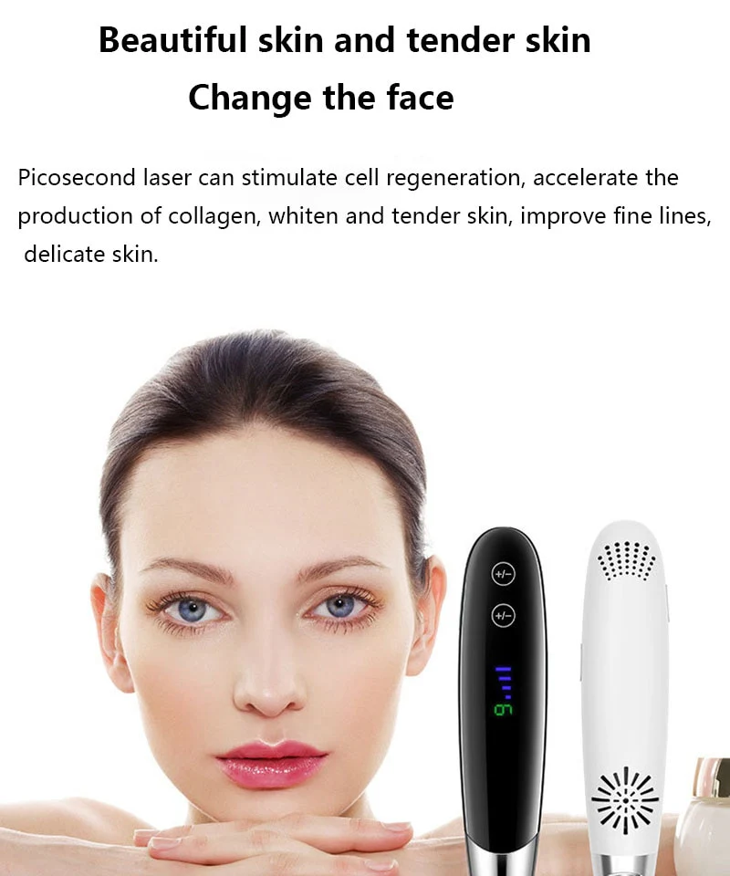 lescolton LS-058 Newest Laser Picosecond Pen Freckle Tattoo Removal Mole Dark Spot Eyebrow Pigment Laser Acne Machine Beauty Care - Image 8