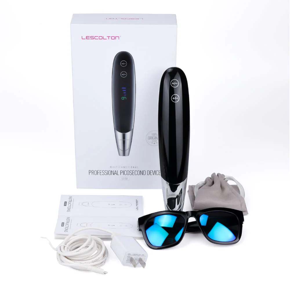 lescolton LS-058 Newest Laser Picosecond Pen Freckle Tattoo Removal Mole Dark Spot Eyebrow Pigment Laser Acne Machine Beauty Care - Image 9