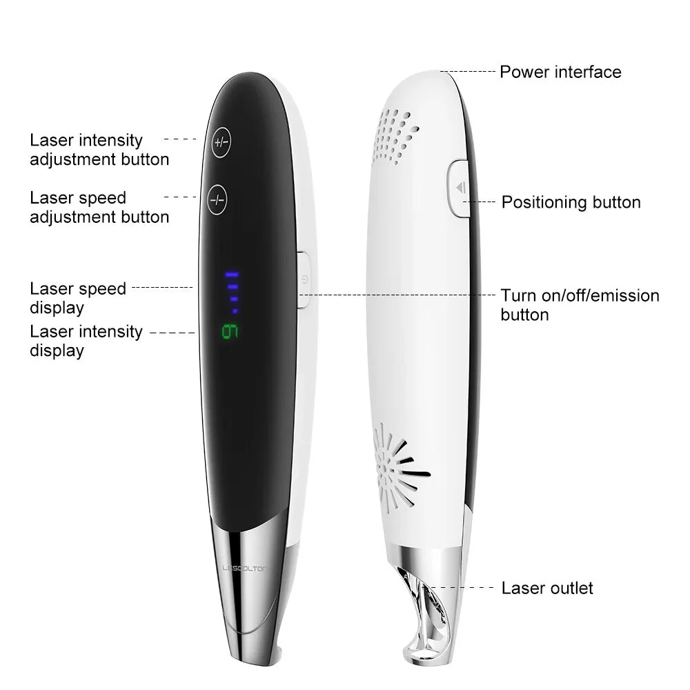 Lescolton Picosecond Laser Pen Blue Light Therapy Tattoo Mole Freckle Removal Dark Spot Remover Machine Beauty Devices Home Use - Image 3