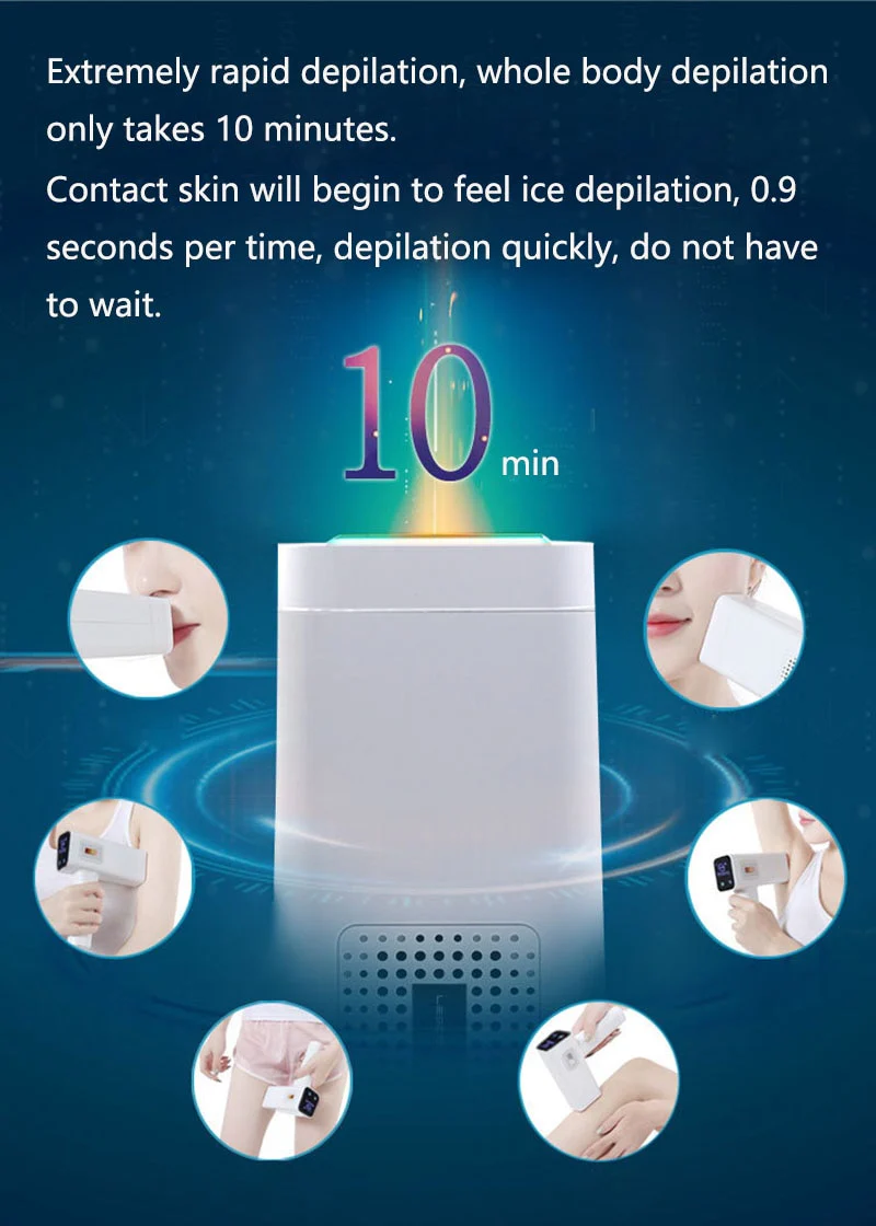 Lescolton T012 ICE Cold IPL Epilator laser Hair Removal LCD Display Machine Permanent Bikini Trimmer Electric depilador - Image 13