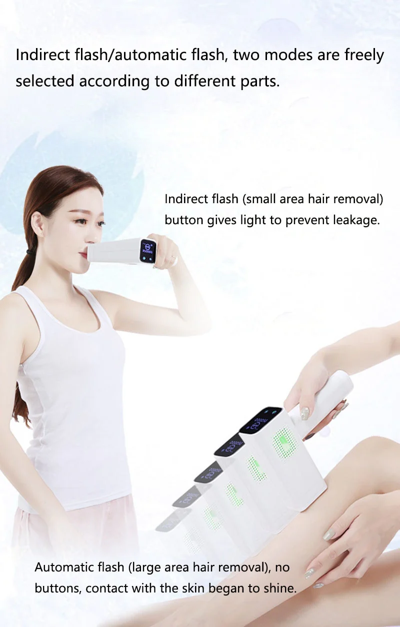 Lescolton T012 ICE Cold IPL Epilator laser Hair Removal LCD Display Machine Permanent Bikini Trimmer Electric depilador - Image 14
