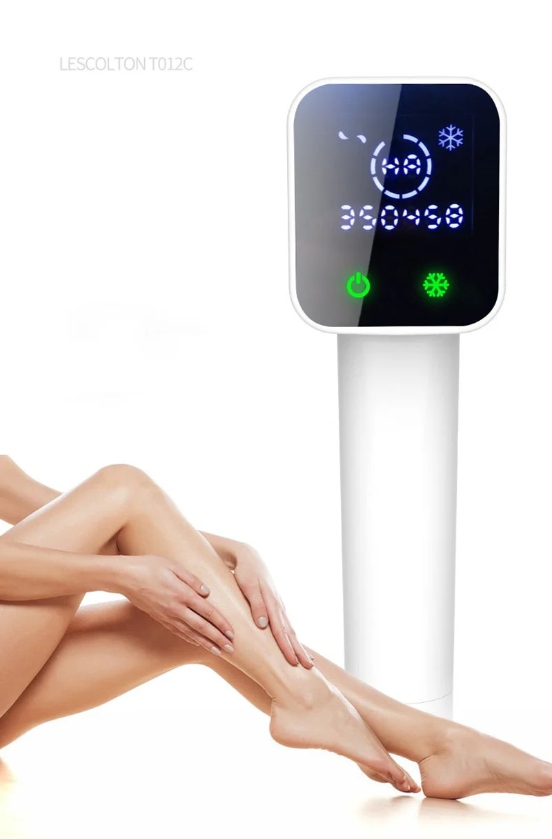 Lescolton T012 ICE Cold IPL Epilator laser Hair Removal LCD Display Machine Permanent Bikini Trimmer Electric depilador - Image 8
