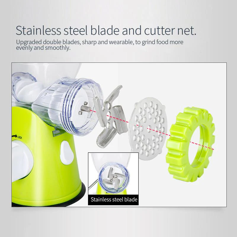 LIFE New Household Multifunction Meat Grinder High Quality Stainless Blade Home Cooking Machine Mincer Sausage Machine - Image 4
