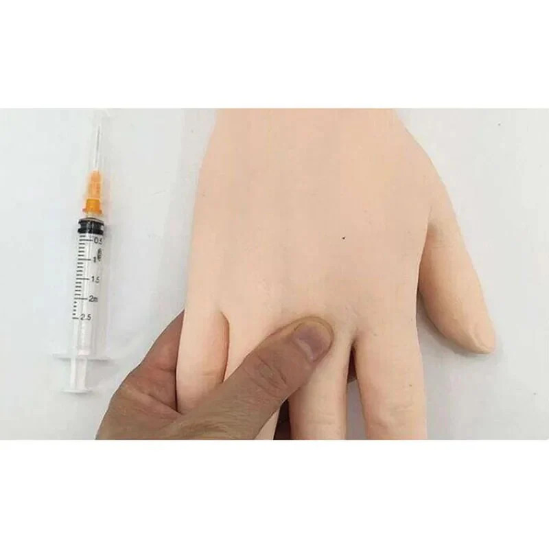 Life Size Anatomical Phlebotomy Venipuncture Practice Arm anatomyInjection practice Medical Simulator Nurse Training kit - Image 3