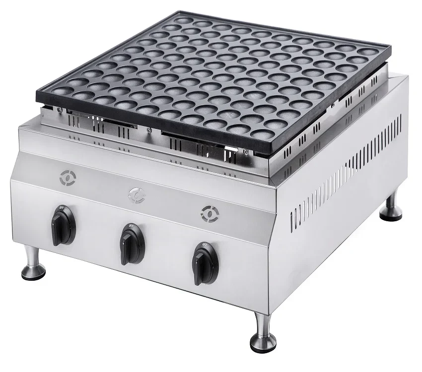 LPG Gas Type 100/50/25 Holes Poffertjes Maker Machine Mini Pancake Machine Grill Mini Pancake Waffle Maker - Image 6