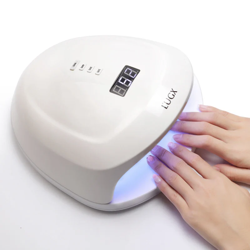 L'UGX 60W UV LED nail lamp, acrylic nail dryer wireless professional UV lamp set, high-end rechargeable cordless nail machine - Image 3