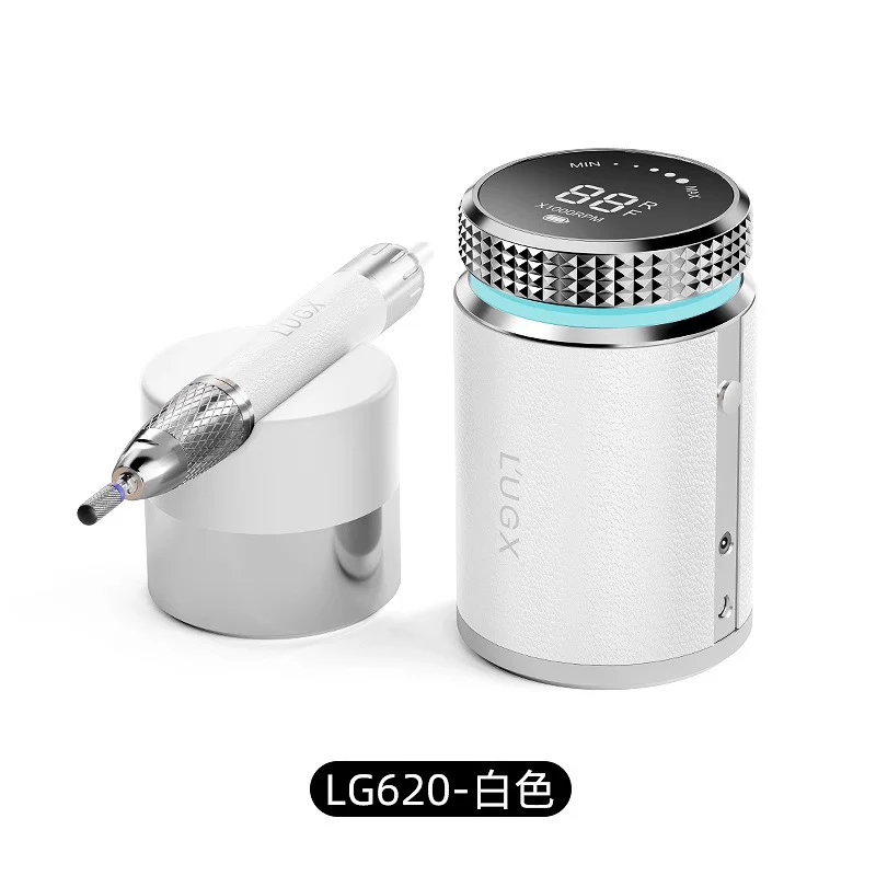 L'UGX Professional Nail Drill, Waterproof 35000RPM Brushless Nail Drill Machine, Rechargeable Nail Efile for Acrylic Gel Nails - Image 7
