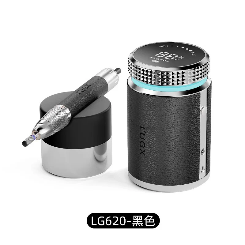 L'UGX Professional Nail Drill, Waterproof 35000RPM Brushless Nail Drill Machine, Rechargeable Nail Efile for Acrylic Gel Nails - Image 8