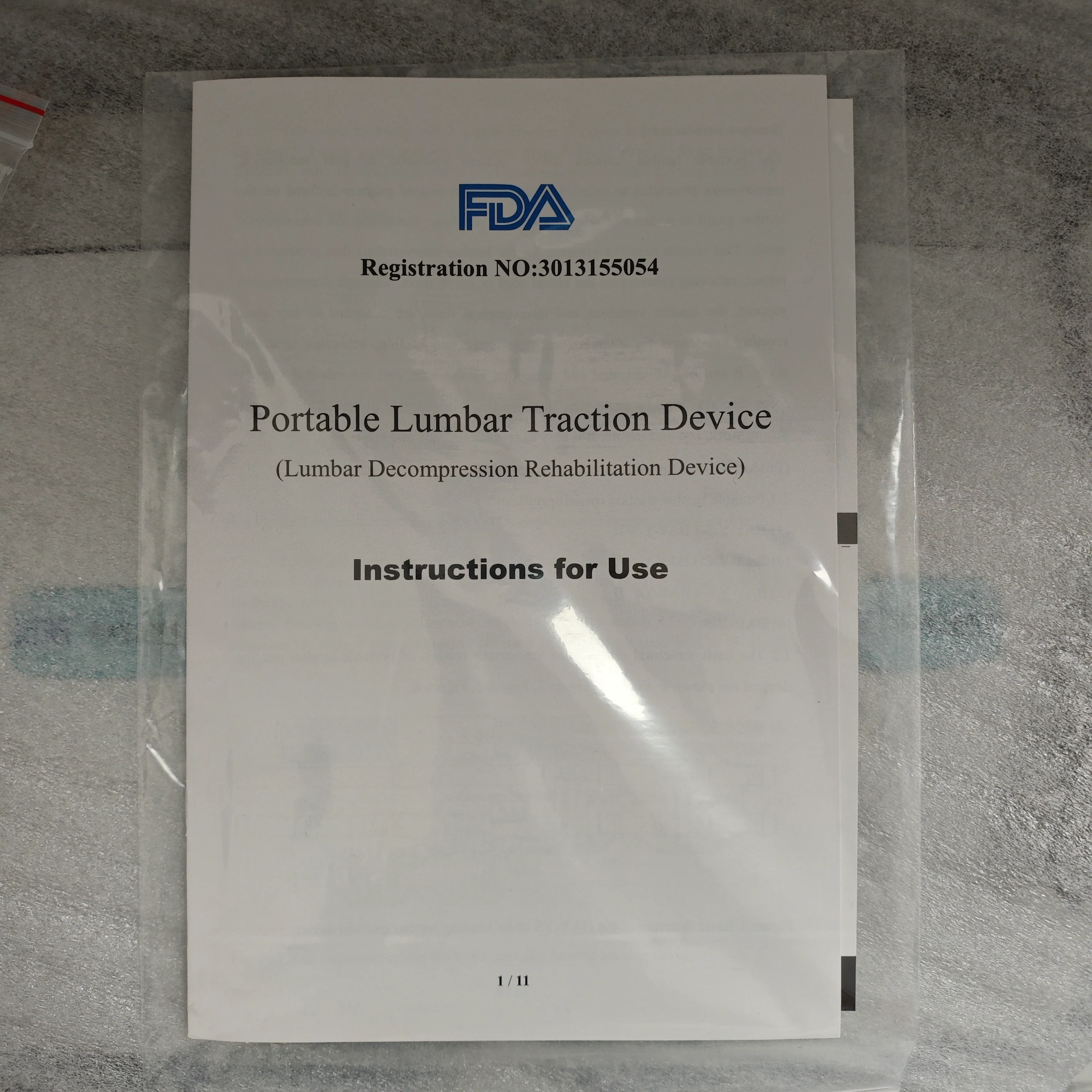 Lumbar Decompression Device Belt Tractor Lumbar Disc Traction Home Treatment Of Lumbar Disc Herniation - Image 7