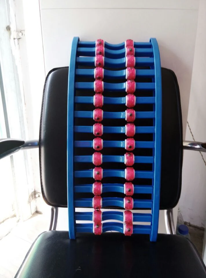 Magic Back Stretcher Lower Lumbar Massage Support Spine Pain Relief Chiropractic Lumbar stretch Magnetotherapy device - Image 4