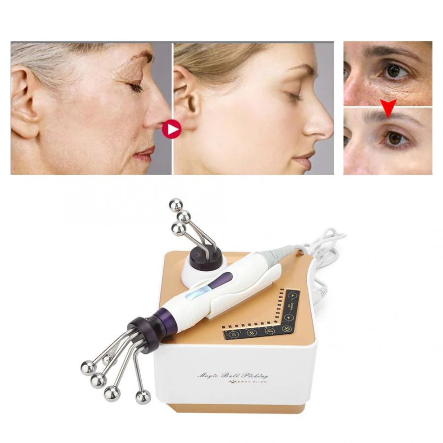 Japan Magic Ball Fascia Massage Machine Micro-Current Face Lifting Tightening Anti-Wrinkle Beauty Instrument Face Skin Care Tools - Image 3