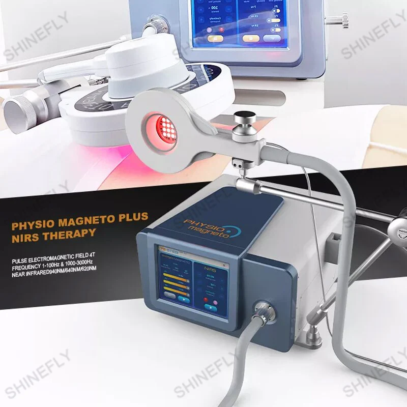 Magnetoterapia Fisioterapia With Near Infrared Magneto Therapy Machine Non Invasive Ambulant No Reported Side Effects