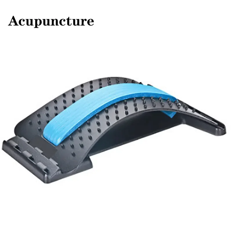 Multi-Level Adjustable Back Massager Stretcher Waist Neck Fitness Lumbar Cervical Spine Support Pain Relief - Image 5