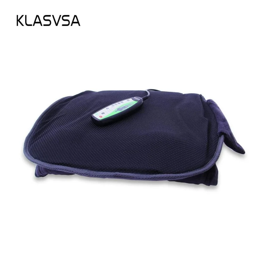 Massage Chair Seat Massager Heat Vibrate Cushion Back Neck Car Pain Relaxation - Image 6