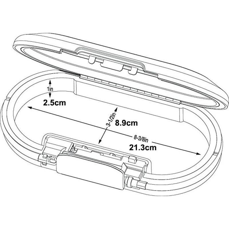 Master lock portable safe password lock mini safe jewelry cash card mobile phone storage box - Image 4