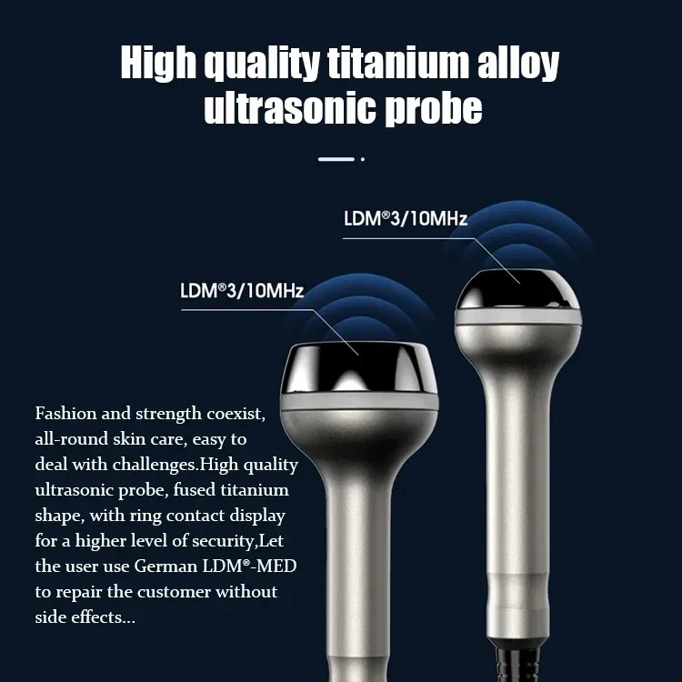 MED Machine Skin Rejuvenation Machine Local Dynamic Micromassage Ultrasonic Beauty Machine For Facial Anti-Aging - Image 5