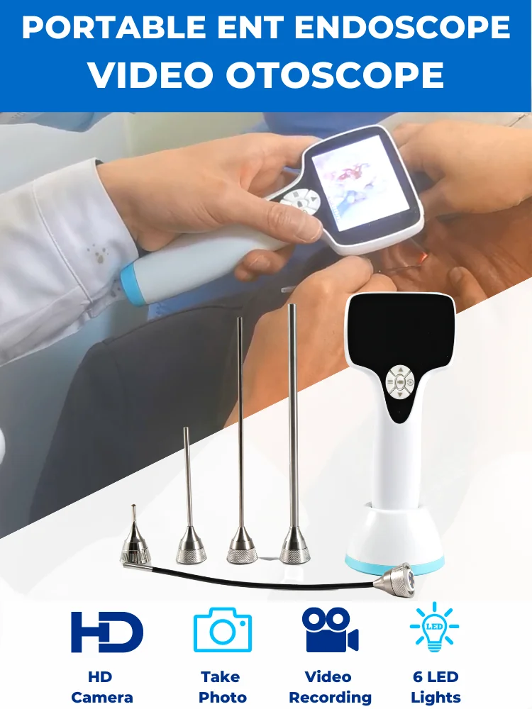 Medical Ear Scope Besdata HD Otoscope Digital Medical Otoscopio ENT endoscope - Image 6