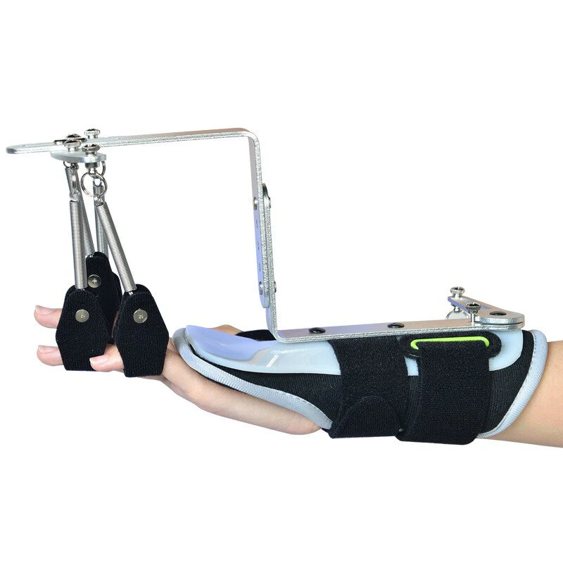 Medical finger Wrist Orthotics Rehabilitation Trainer Tendons Exercise Adjustable Finger Splint Protector for Stroke Hemiplegia - Image 5
