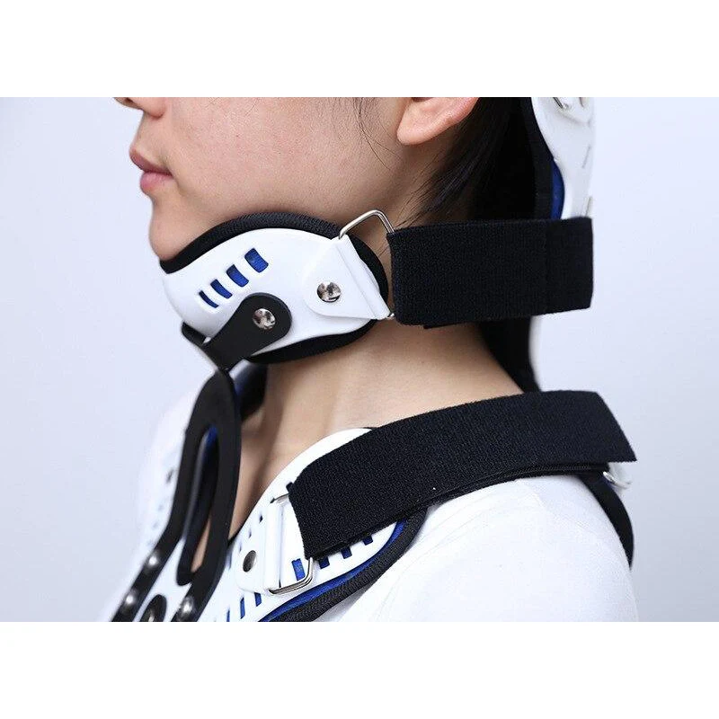 Neck Support Orthosis Adjustable Cervical Collar Device Fixed Traction Braces Vertebra Rehabilitation Head - Image 3
