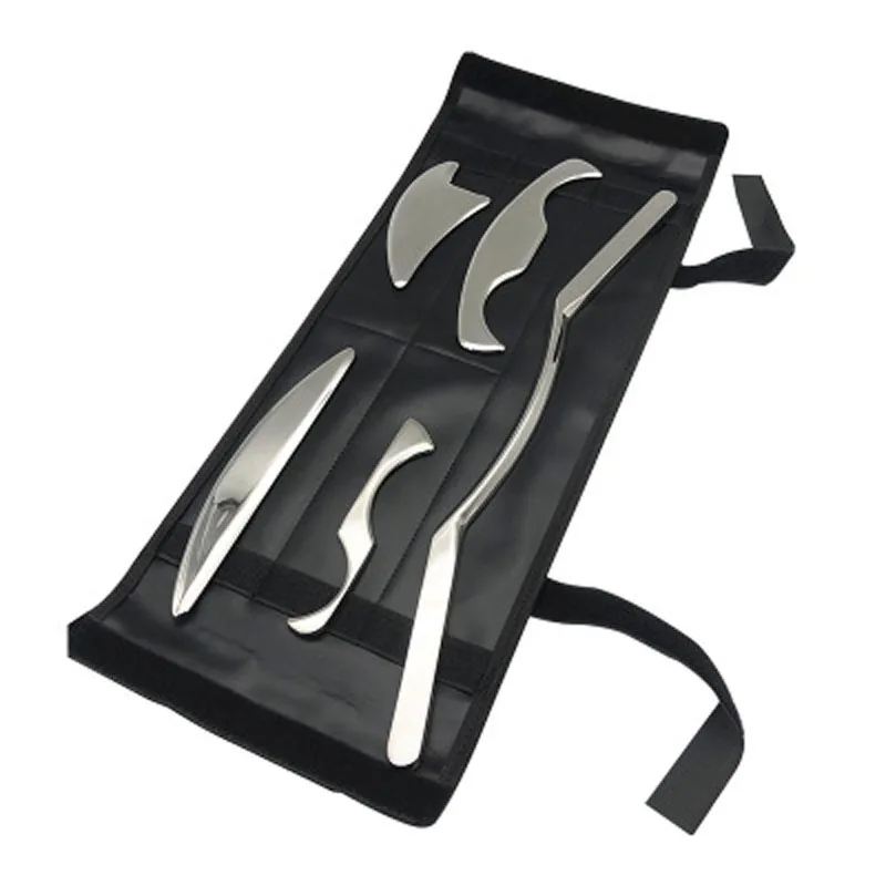 Medical Stainless Steel Gua Sha Scraper Physical Therapy Fascia Knife Myofascial Release IASTM Tools Physiotherapy Knife - Image 6