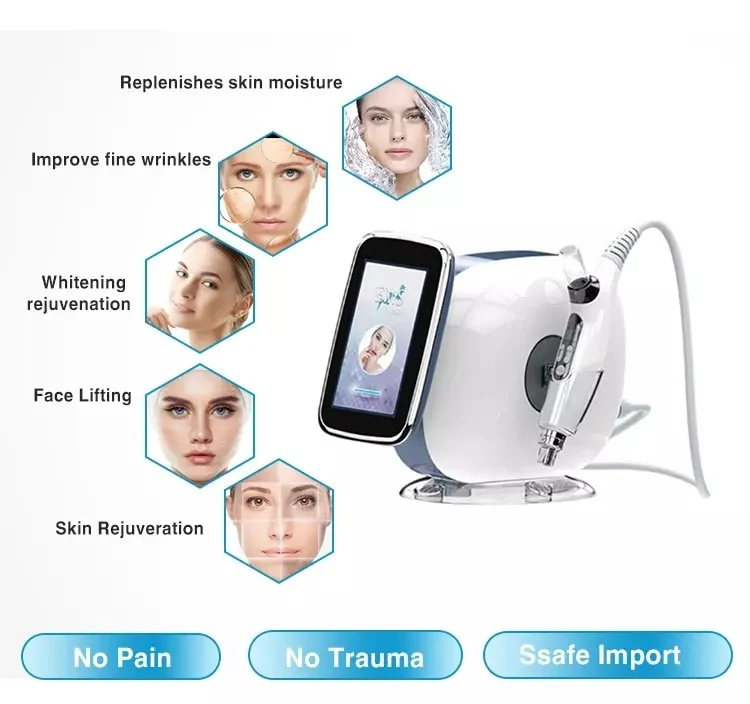 Meso Mesotherapy Gun Injector EMS Microneedle RF Machine No Needle Face Lifting Water Injection Anti Aging Salon Beauty Device - Image 2