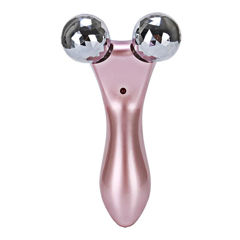 Micro-current Vibration Y Shape 3D Roller Beauty Massager 360 Rotate Full Massage Face Body Skin Lifting Tighten Wrinkle Remover - Image 2