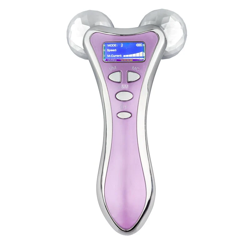 Micro-current Vibration Y Shape 3D Roller Beauty Massager 360 Rotate Full Massage Face Body Skin Lifting Tighten Wrinkle Remover - Image 7