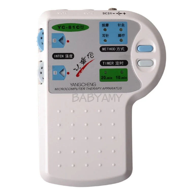Microcomputer Therapeutic Apparatus Massage Electrical Stimulation Acupuncture Therapy Relax Health Care for Foot Ear Body Care - Image 2
