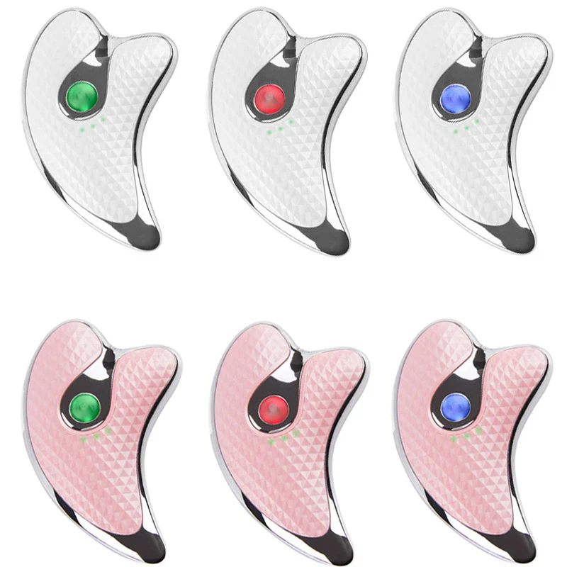 Microcurrent Guasha Facial Massager Electric Scraping Machine Skin Tightening Lifting Massage Tool Face Lift Slimmer Beauty Care - Image 6
