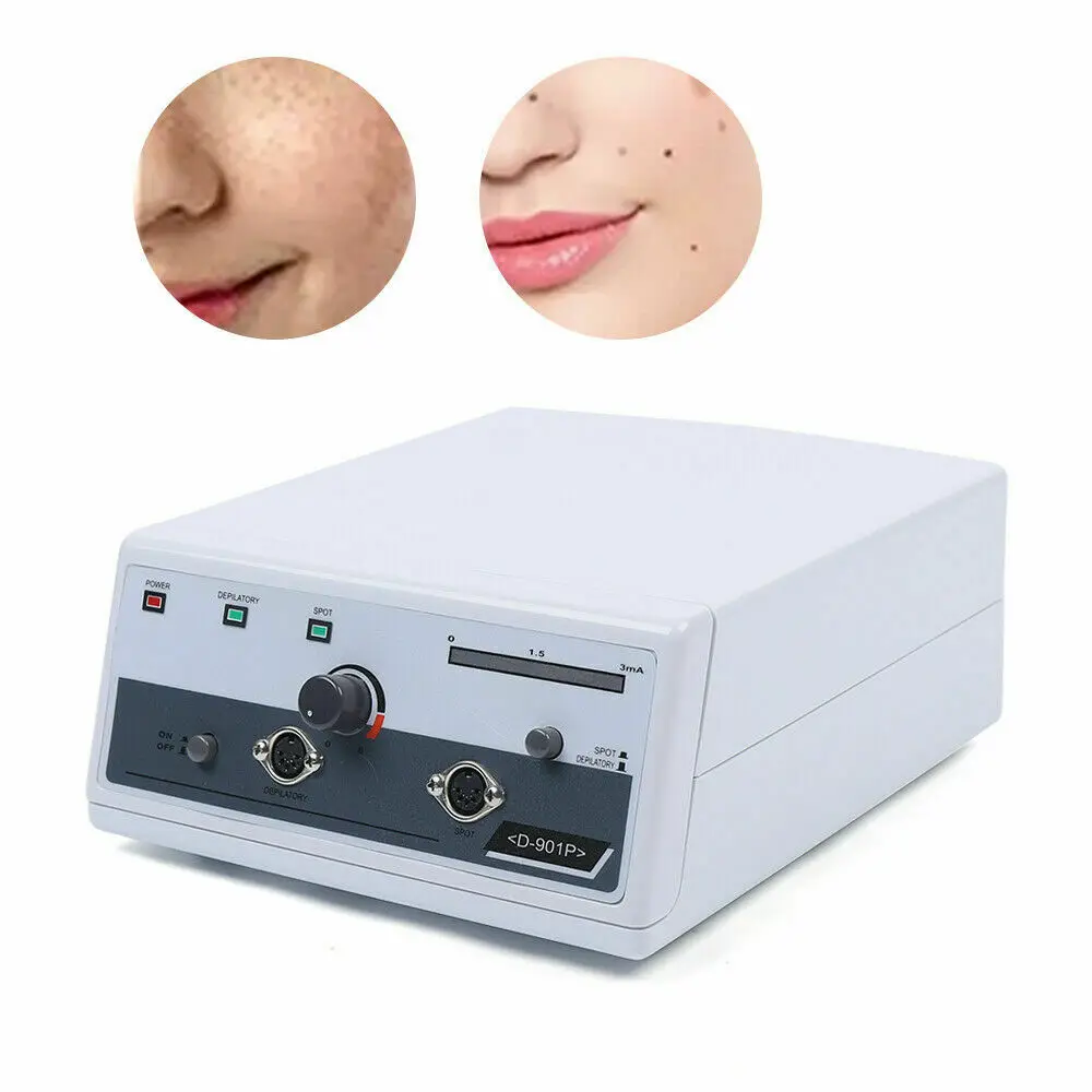 Mini 2 In 1 Freckles Age Spots Hair Removal Effectively Beauty Facial Skin Epilator Skin Care Salon Machine D901P Tweezers - Image 3