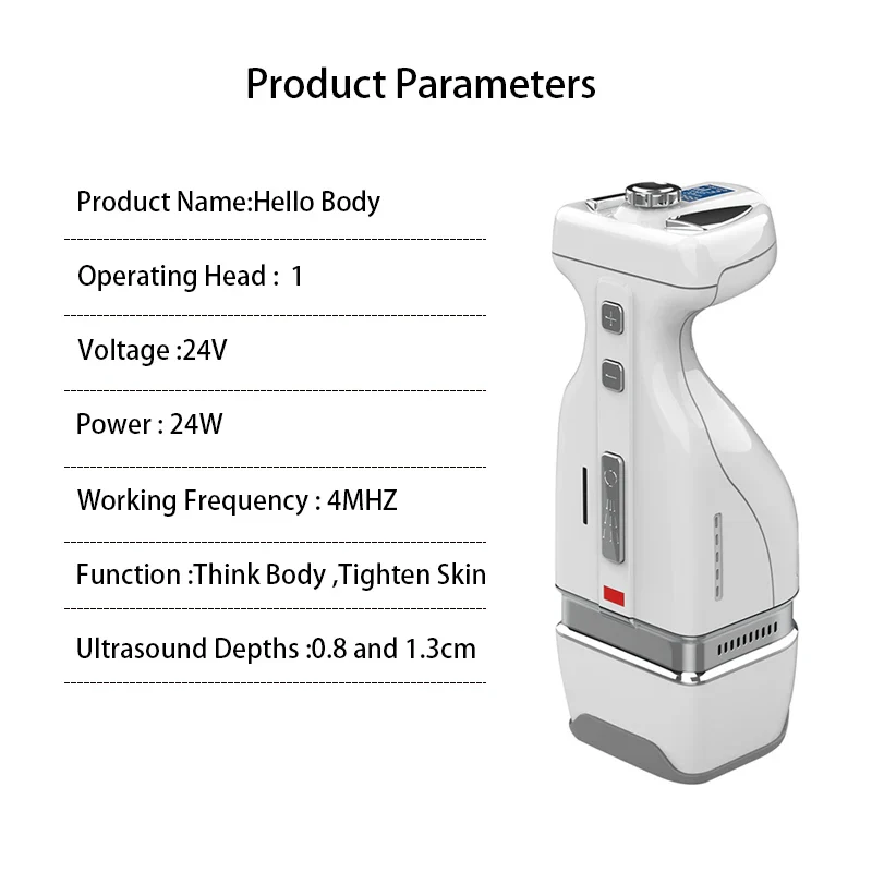 Mini HIFU Focused Ultrasonic Massager RF Body Anti Cellulite Slimming Fat Removal Device Weight Loss Wrinkle Removal Machine - Image 4