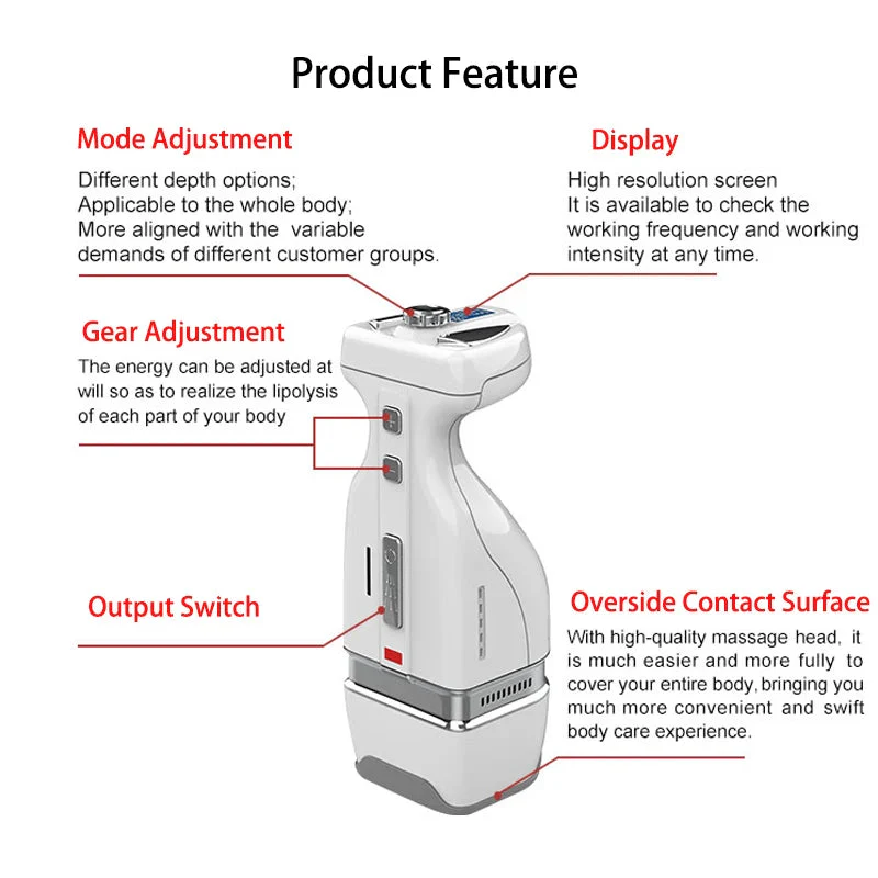 Mini HIFU RF Body Slimming Belly Fat Removal Massager Weight Loss Anti Cellulite Slimming Wrinkle Removal Machine - Image 2