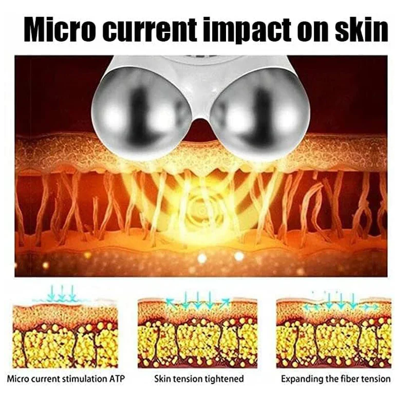 Mini Microcurrent Face Lift Device Roller,Lift The face and Tighten The Skin, Wrinkle Remover Toning skin care & tools(facial) - Image 4