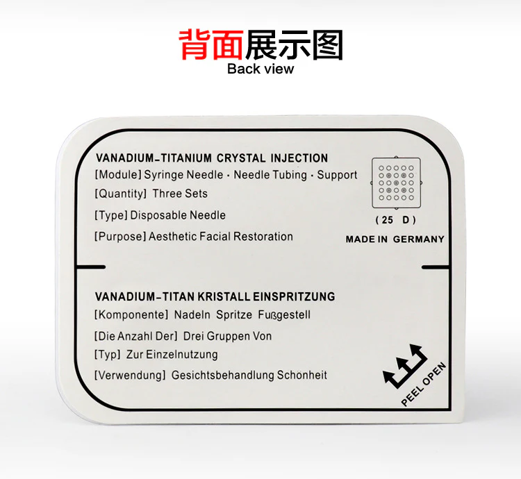 mini Vanadium Titanium Microcrystalline Skin Rejuvenation Wrinkle Removal Mesogun Beauty Item - Image 8