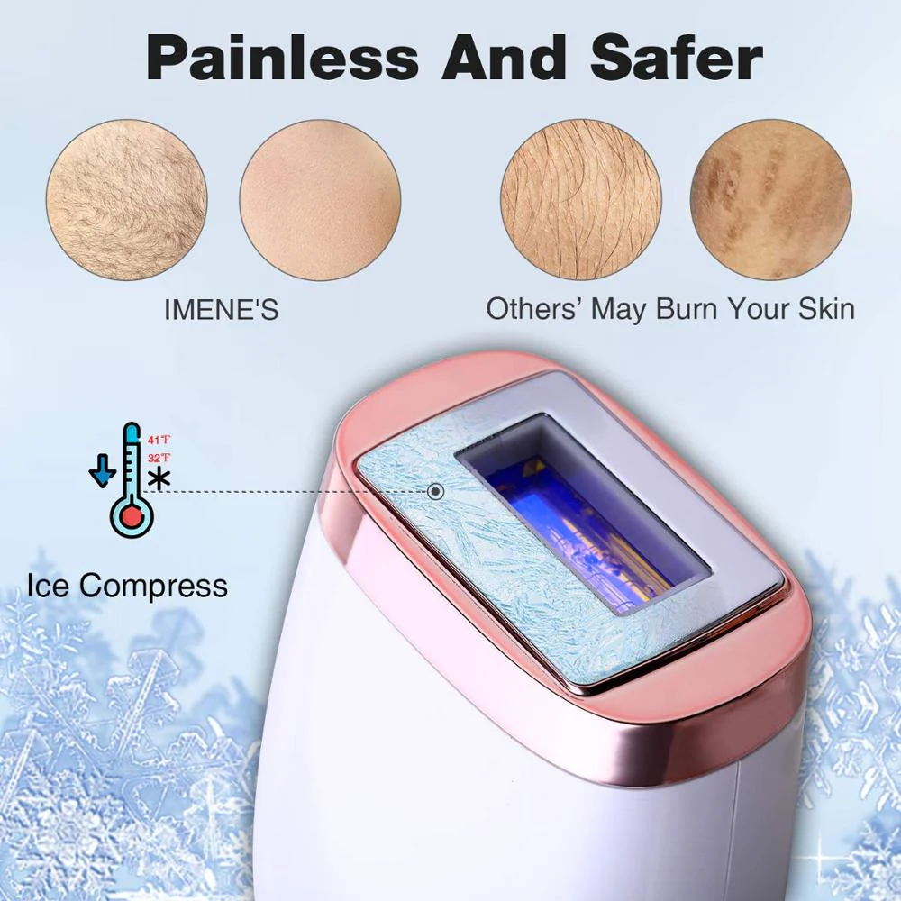 MLAY T4 Laser Hair Removal Device ICE Cold IPL Epilation 500000 Flashes IPL Painless Permanent Hair Removal - Image 3