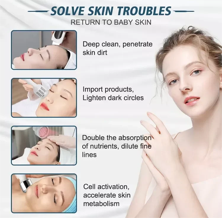 Moisturizing Facial Skin Care Diamond Skin Machine Spray Moisturizing Cleaning Anti-aging Facial Skin Machine - Image 5
