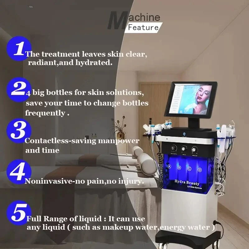 Moisturizing Facial Skin Care Diamond Skin Machine Spray Moisturizing Cleaning Anti-aging Facial Skin Machine - Image 6
