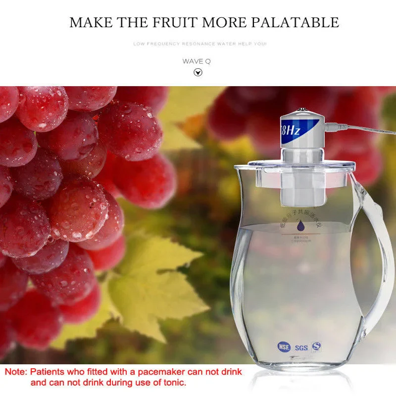MRETOH 7.8 Hertz Molecular Resonance Water Drinking Kettle IHOOOH Patented Product Improve Sleep Promote Blood Circulation 2.5L - Image 4