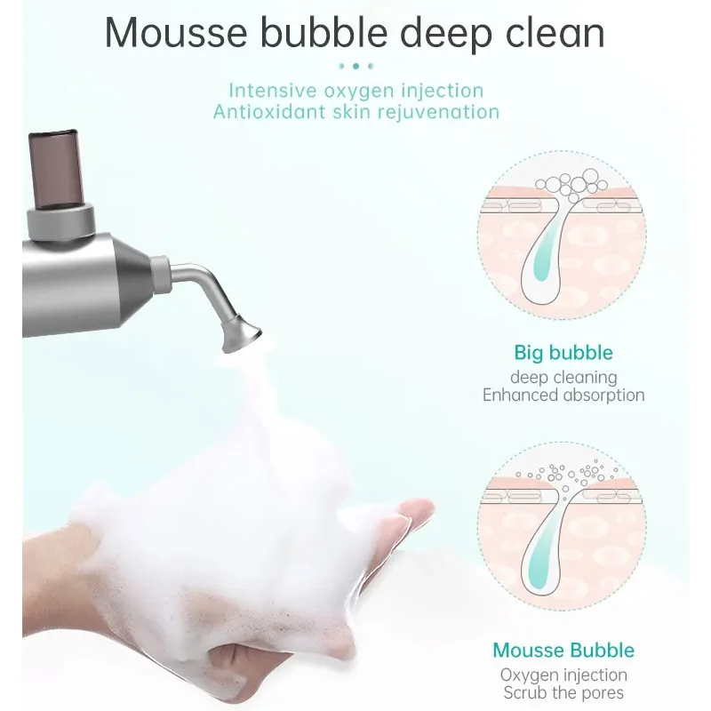Multi-function Microdermoabrasion Facial Machine 9 In1 Skin Care Cleansing Water Grinding H2O2 Bubble Machine Beauty - Image 4