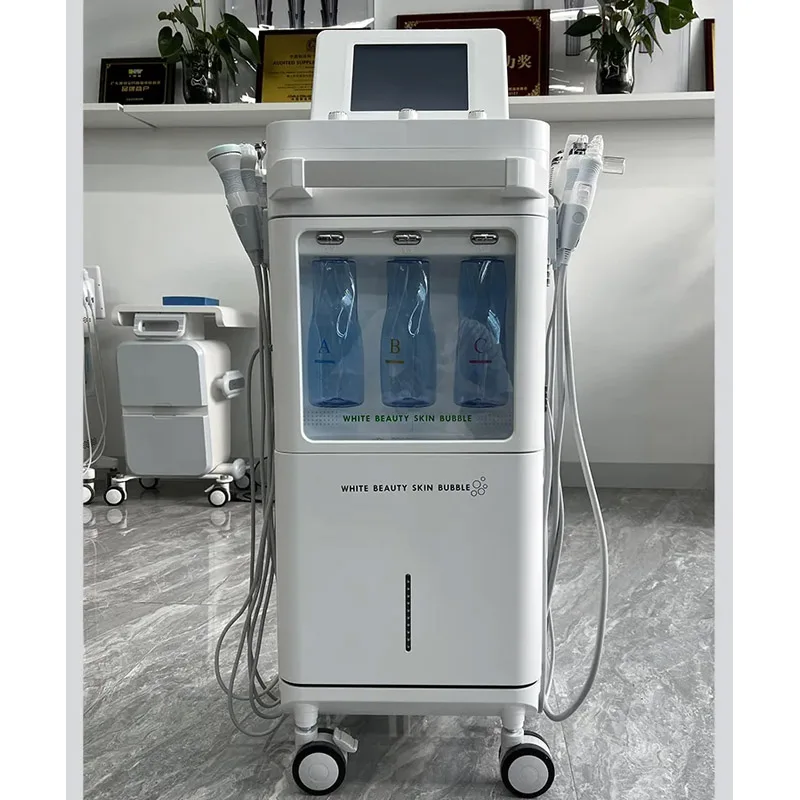 Multi-function Microdermoabrasion Facial Machine 9 In1 Skin Care Cleansing Water Grinding H2O2 Bubble Machine Beauty - Image 5