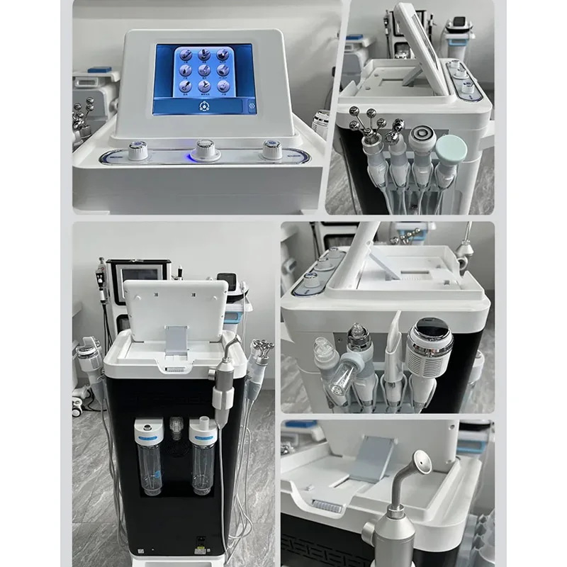 Multi-function Microdermoabrasion Facial Machine 9 In1 Skin Care Cleansing Water Grinding H2O2 Bubble Machine Beauty - Image 6