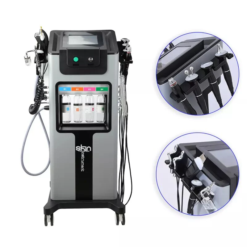 Multifunctional 10 In 1 Hydra Facial Microdermabrasion Hydro Machine For Skin Care Tightening Aqua Peeling Face Cleansing In Spa - Image 11